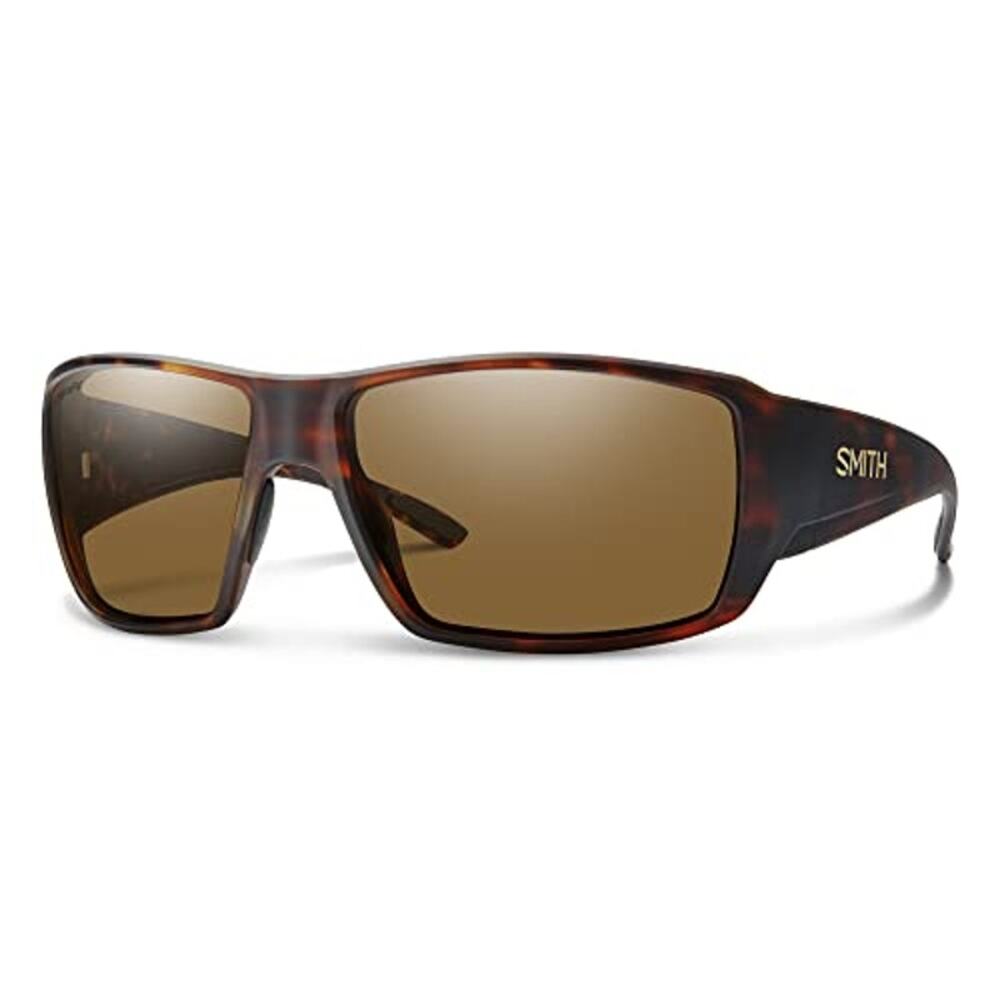 NWT SMITH Uni Guide’s Choice Sunglasses Matte Tortoise/Brown ChromaPop Glass-OS